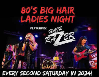 80s Big Hair Ladies Night at House of Bards