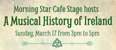 A Musical History of Ireland at the Morning Star Cafe