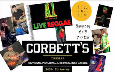 A1 Reggae Band at Corbetts on June 15 2024