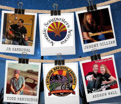 Acoustic Songwriters at Catalina Brewing - April 2024