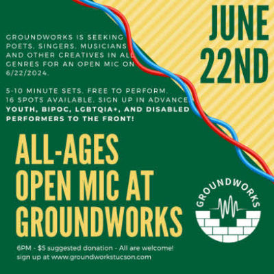 All Ages Open Mic at Groundworks