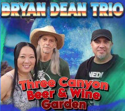 Bryan Dean Trio at Three Canyon Beer and Wine Garden