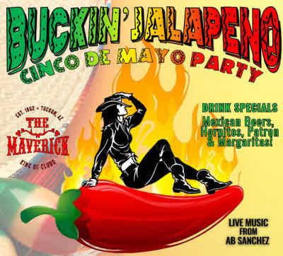 Buckin Jalapeno Cinco de Mayo Party with AB Sanchez
