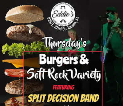 Burgers and Soft Rock with Split Decision