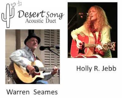 Desert Song Acoustic Duo featuring Warren Seames and Holly Jebb
