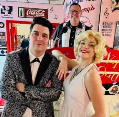 Elvis and Marilyn