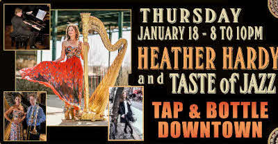Heather Hardy Taste of Jazz at the Tap and Bottle