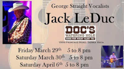 Jack LeDuc at Docs Watering Hole March 2024