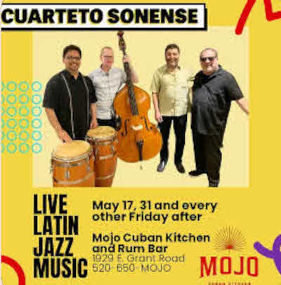 Live Latin Music with Cuarteto Sonense at MoJo Cuban Kitchen