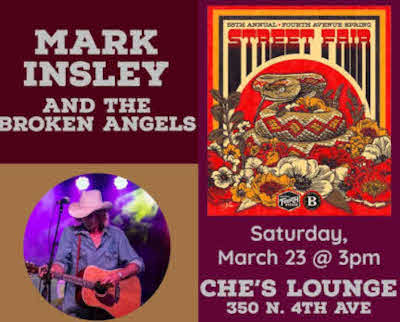 Mark Insley and the Broken Angels at Ches Lounge