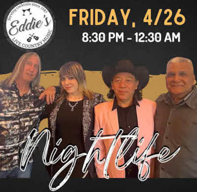Nightlife at Eddies Friday 4-26
