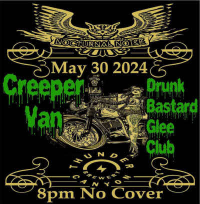 Nocturnal Noise - Creeper Van - Drunk Bastard Glee Club