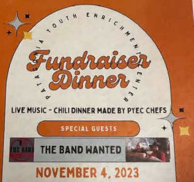 PYEC Fundraiser with The Band Wanted