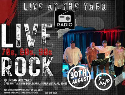 Radio Rocks the Urban Axe Yard in Sierra Vista