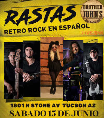 Rastas Retro Rock En Espanol at Brother Johns BBQ