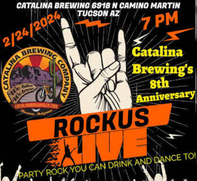 Rockus at Catalina Brewing