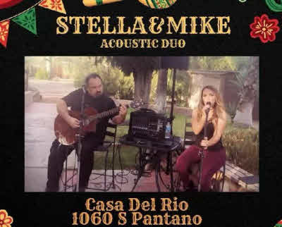 Stella and Mike at Casa Del Rio
