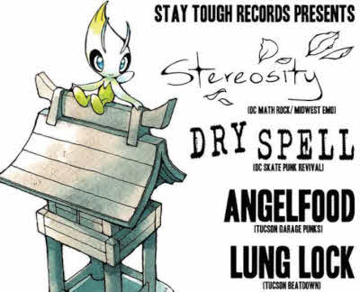 Stereosity - Dry Spell - Angelfood - Lung Lock at Brodies Dark Horse Tavern