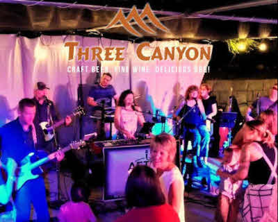 The After 7 Band at Three Canyon Craft Beer and Fine Wine Garden