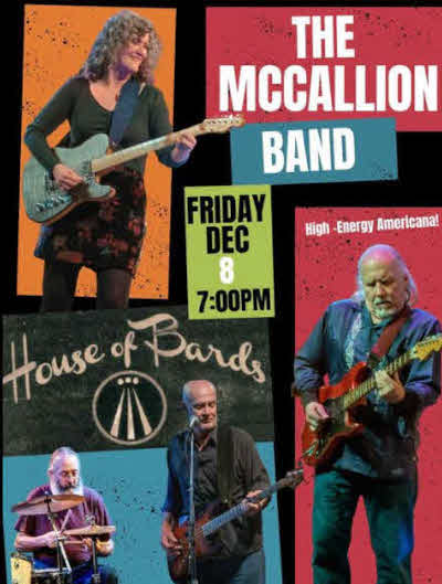 The MccCallion Band at the House of Bards