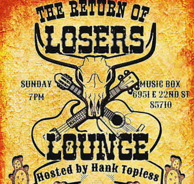 The Return of Losers Loung hosted by Hank Topless