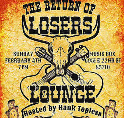 The Return of Losers Loung hosted by Hank Topless